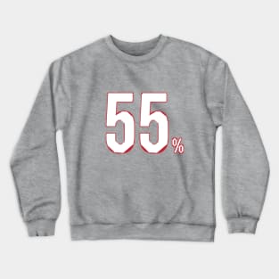 Fasbytes Reality TV 90 day fiancé  55% Crewneck Sweatshirt